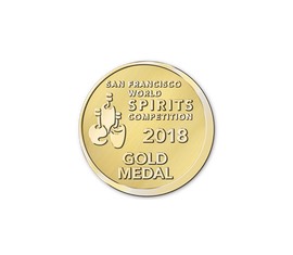 San Francisco World Spirits Competition 2018 Gold Award - EDITED and CLASSIC
